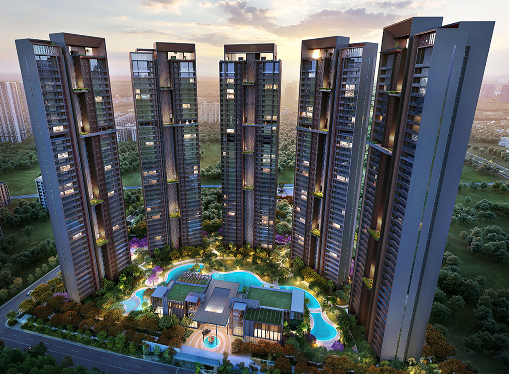 Signature Global Titanium SPR residential project