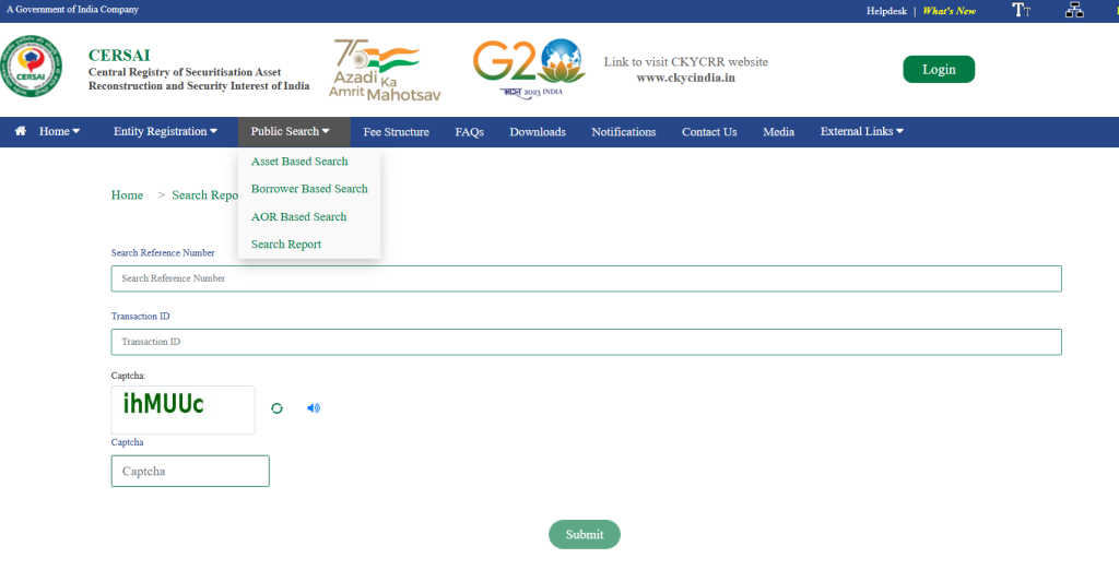 CERSAI Property Search in India